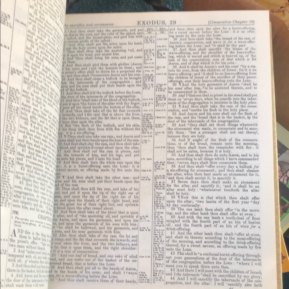 White and Gold Holy Bible - Picture 3 of 6